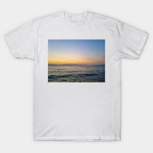 Sunset Above The Lake Horizon T-Shirt